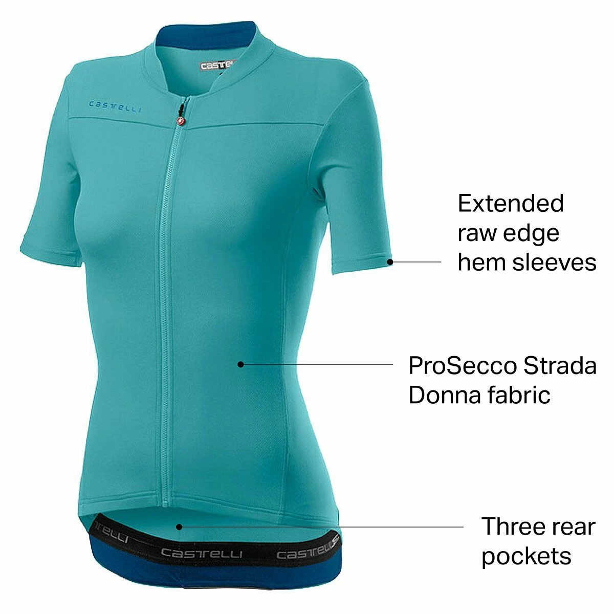 Castelli Anima 3 Jersey Women's 11 Castelli Anima 3 Jersey Women's - Image 9