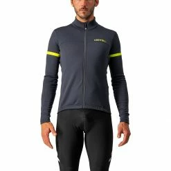 Castelli Fondo Full Zip Long Sleeve Jersey Men's 50 Castelli Fondo Full Zip Long Sleeve Jersey Men's -Castelli Fashion Shop DAGRYEFLRE D2