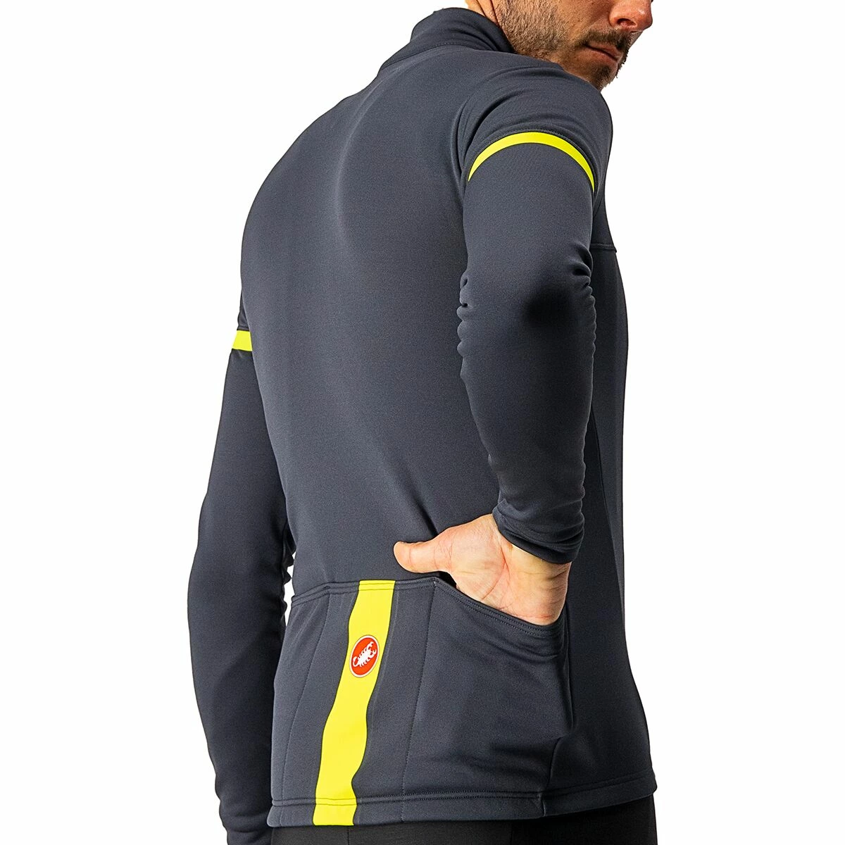 Castelli Fondo Full Zip Long Sleeve Jersey Men's 25 Castelli Fondo Full Zip Long Sleeve Jersey Men's - Image 23