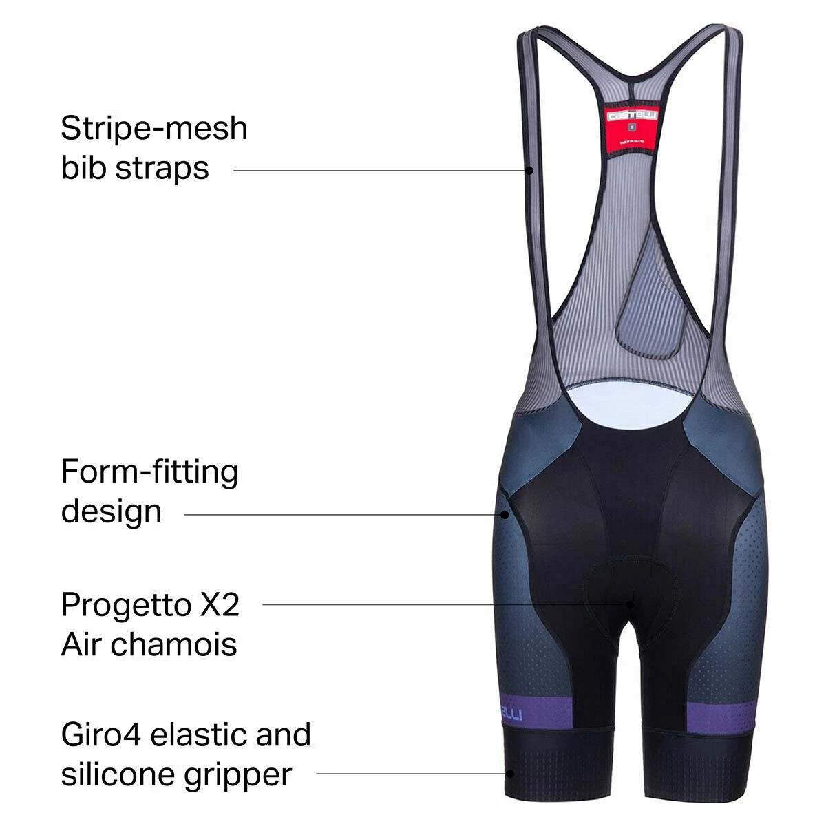 Castelli Free Aero Race 4 Limited Edition Bib Short Women's 8 Castelli Free Aero Race 4 Limited Edition Bib Short Women's - Image 6