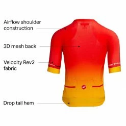 Castelli Aero Race 6.0 Limited Edition Jersey Men's 20 Castelli Aero Race 6.0 Limited Edition Jersey Men's -Castelli Fashion Shop FIERED D4 4