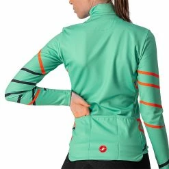 Castelli Diagonal Full Zip Jersey Women's -Castelli Fashion Shop JAGRBRPIDASTBL D2