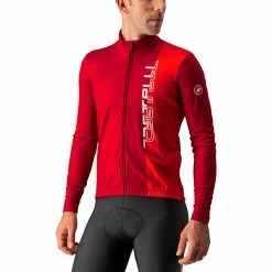 Castelli Traguardo Full Zip Jersey Men's -Castelli Fashion Shop PROREDRED