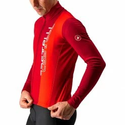 Castelli Traguardo Full Zip Jersey Men's -Castelli Fashion Shop PROREDRED D4
