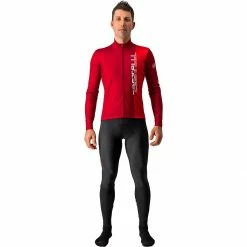 Castelli Traguardo Full Zip Jersey Men's -Castelli Fashion Shop PROREDRED D5