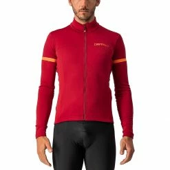 Castelli Fondo Full Zip Long Sleeve Jersey Men's 32 Castelli Fondo Full Zip Long Sleeve Jersey Men's -Castelli Fashion Shop PRREORRE