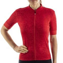Castelli Promessa Jacquard Jersey Women's -Castelli Fashion Shop RED 5