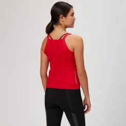 Castelli Promessa Jacquard Bavette Top Women's -Castelli Fashion Shop RED D6 1