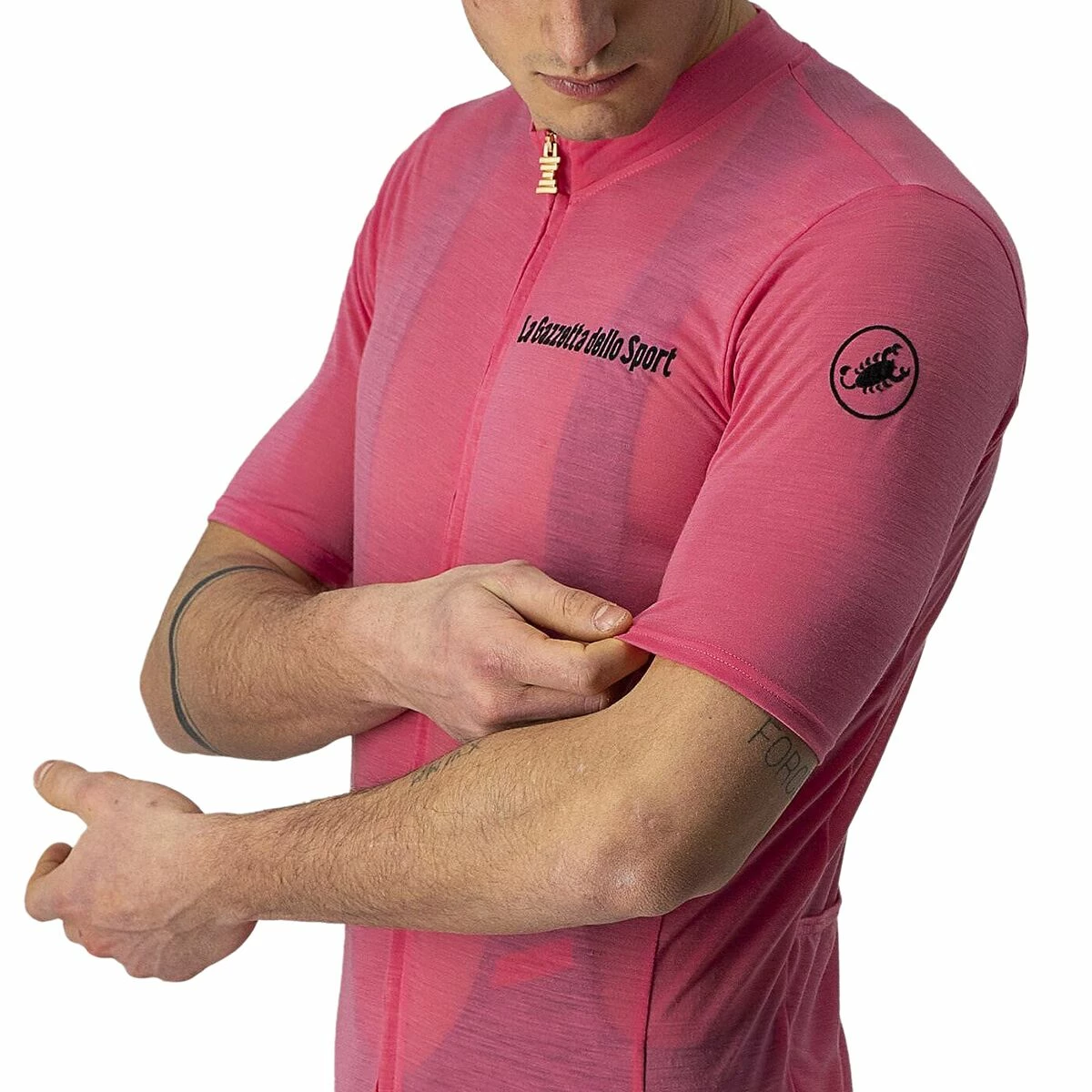 Castelli Maglia Rosa 90th Anniversary Jersey Men's 5 Castelli Maglia Rosa 90th Anniversary Jersey Men's - Image 3