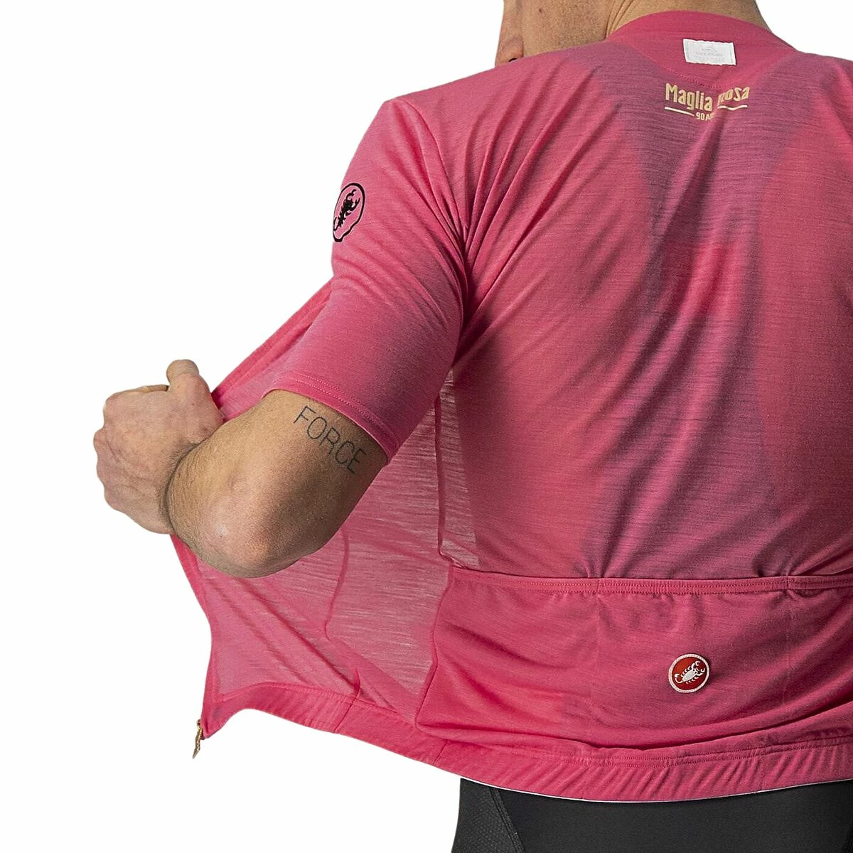 Castelli Maglia Rosa 90th Anniversary Jersey Men's 4 Castelli Maglia Rosa 90th Anniversary Jersey Men's - Image 2