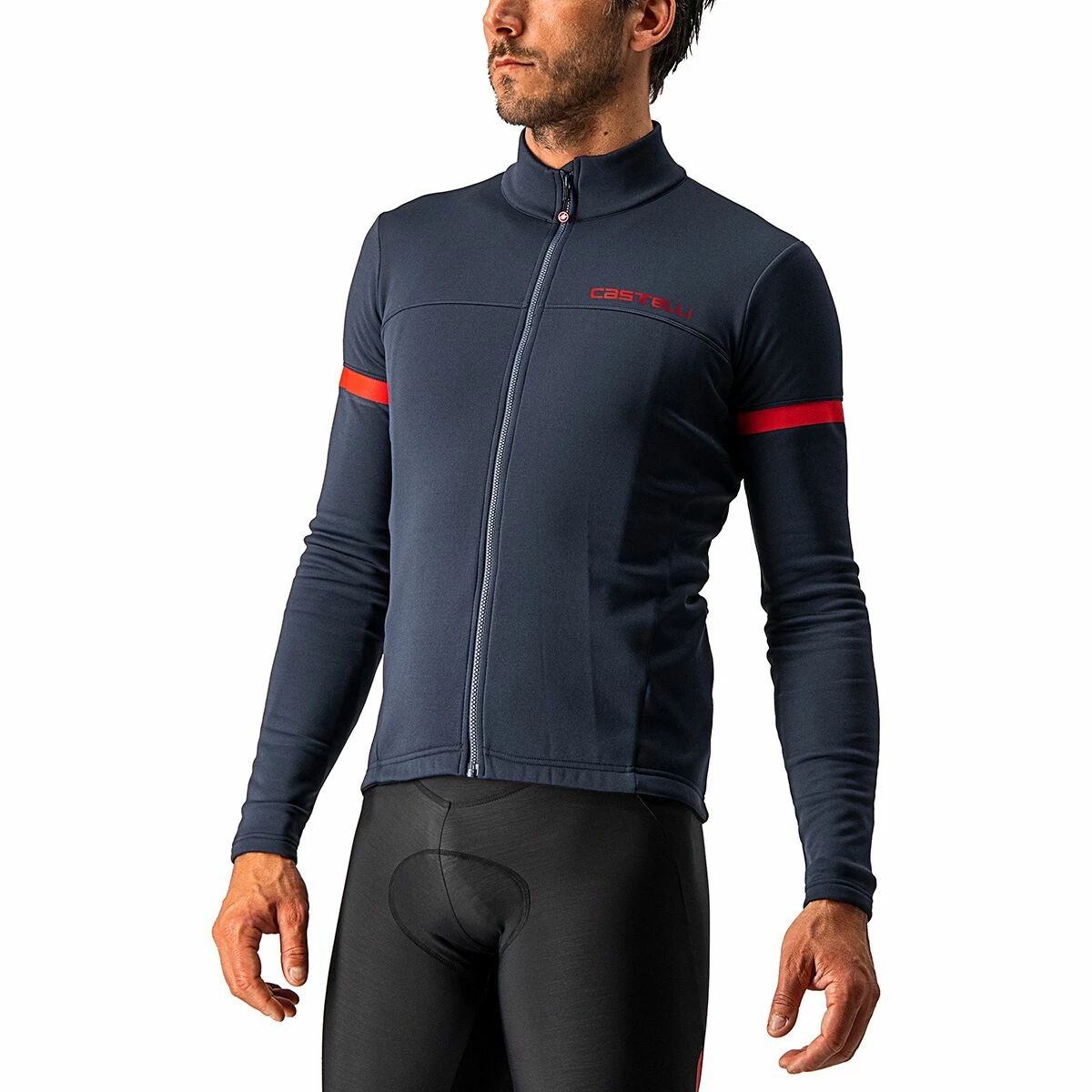 Castelli Fondo Full Zip Long Sleeve Jersey Men's 18 Castelli Fondo Full Zip Long Sleeve Jersey Men's - Image 16
