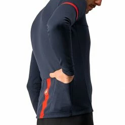 Castelli Fondo Full Zip Long Sleeve Jersey Men's 45 Castelli Fondo Full Zip Long Sleeve Jersey Men's -Castelli Fashion Shop SABLRERE D2