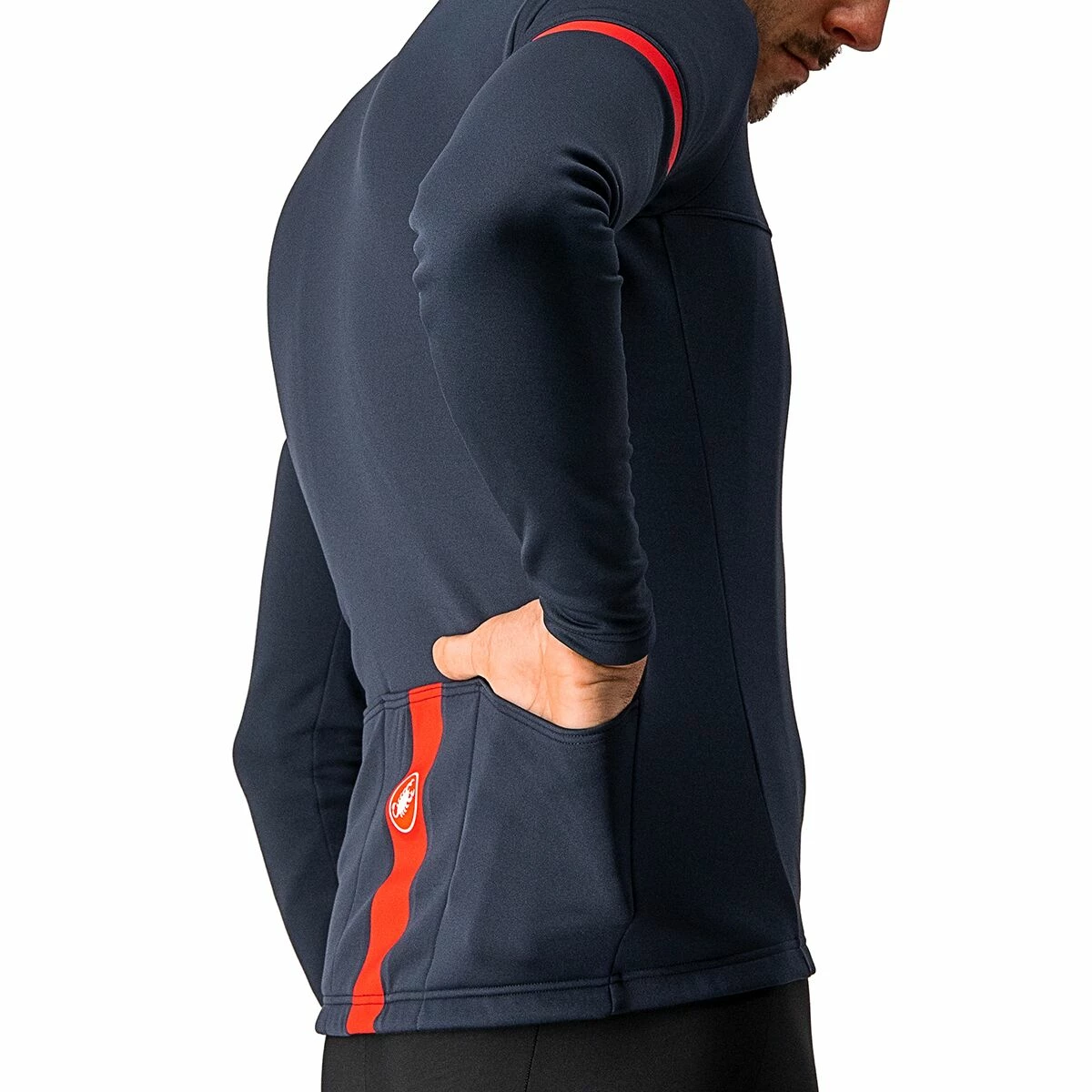 Castelli Fondo Full Zip Long Sleeve Jersey Men's 21 Castelli Fondo Full Zip Long Sleeve Jersey Men's - Image 19