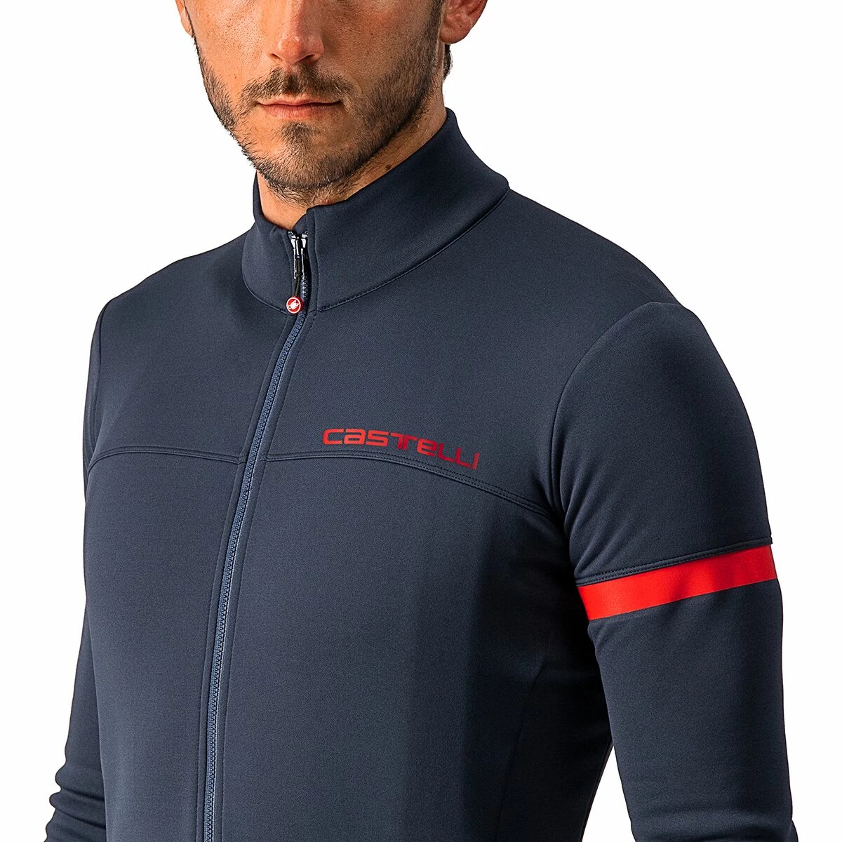 Castelli Fondo Full Zip Long Sleeve Jersey Men's 20 Castelli Fondo Full Zip Long Sleeve Jersey Men's - Image 18