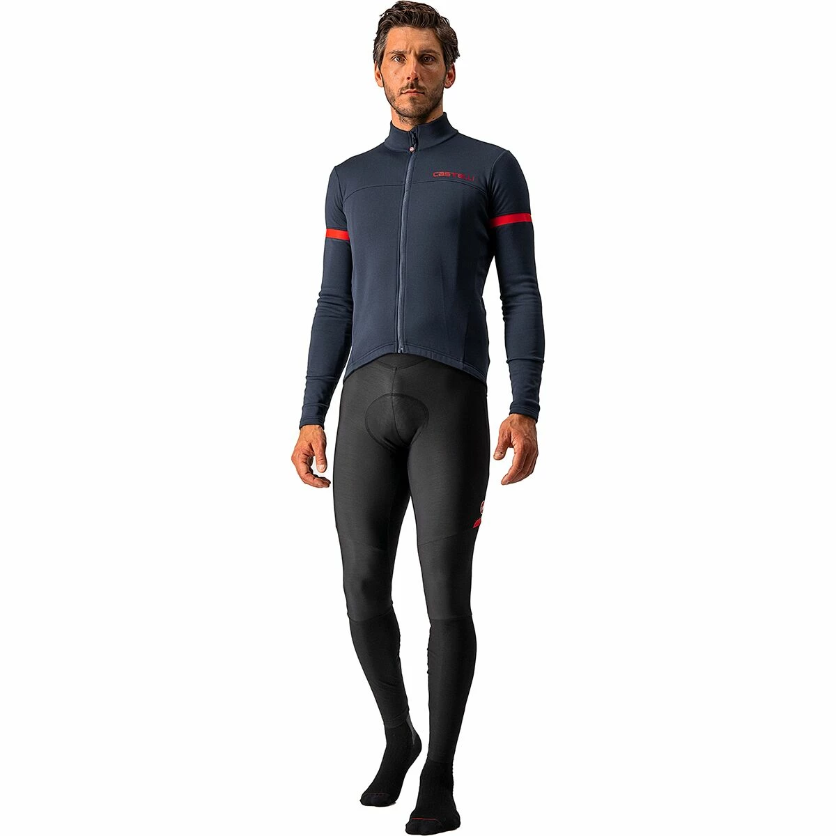 Castelli Fondo Full Zip Long Sleeve Jersey Men's 19 Castelli Fondo Full Zip Long Sleeve Jersey Men's - Image 17