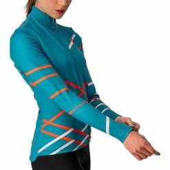 Castelli Diagonal Full Zip Jersey Women's -Castelli Fashion Shop TEBLBRPISOPI D3