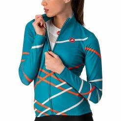 Castelli Diagonal Full Zip Jersey Women's -Castelli Fashion Shop TEBLBRPISOPI D4